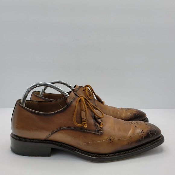 Mezlan Soprano Other - Mezlan Soprano Men's Brown Oxford Dress Shoes US Size 10